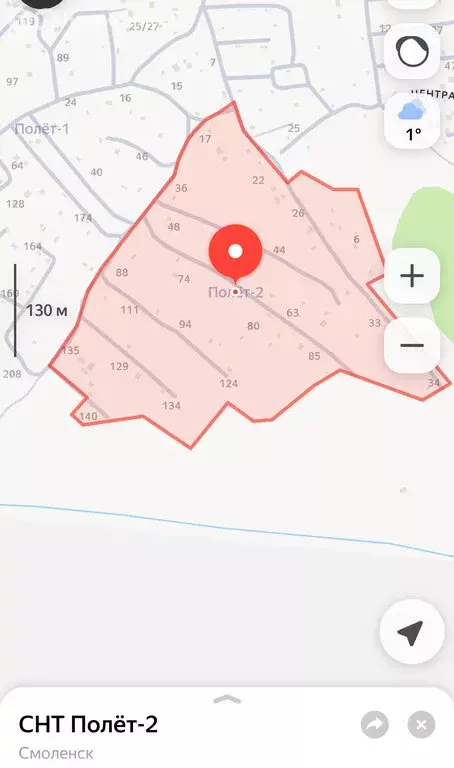 Участок в Смоленск, СНТ Полёт-2, 2 (11 м) - Фото 2