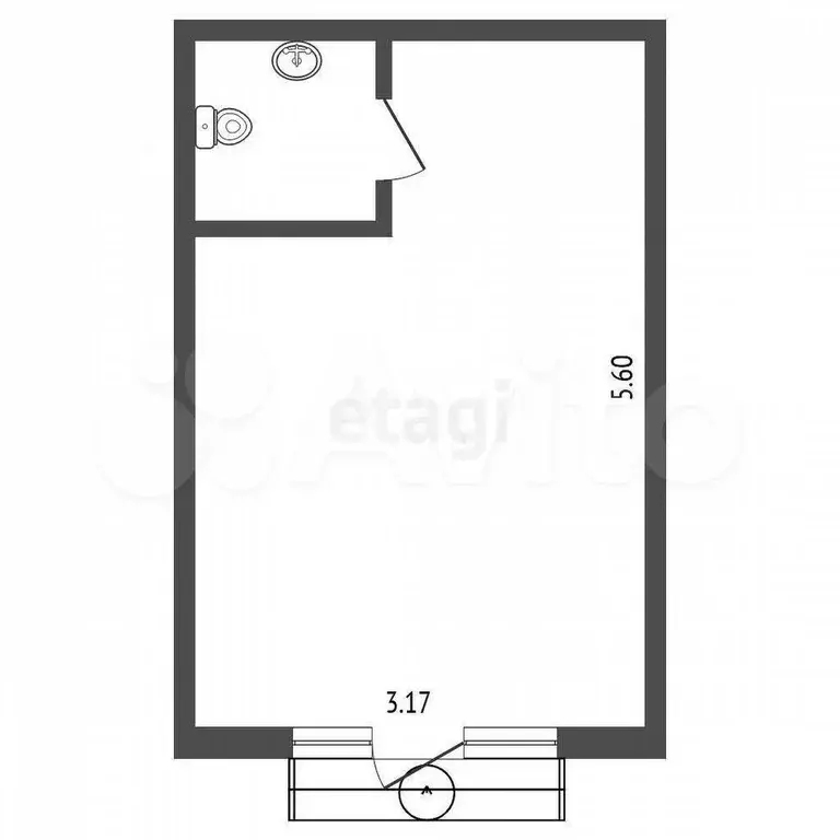 Продам торговое помещение, 18 м - Фото 0
