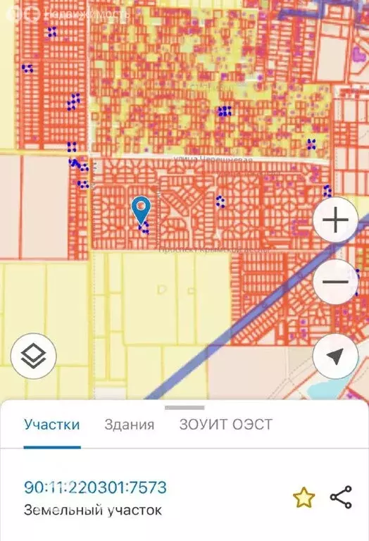 Участок в Уютное, Фруктовая улица (9.5 м) - Фото 2