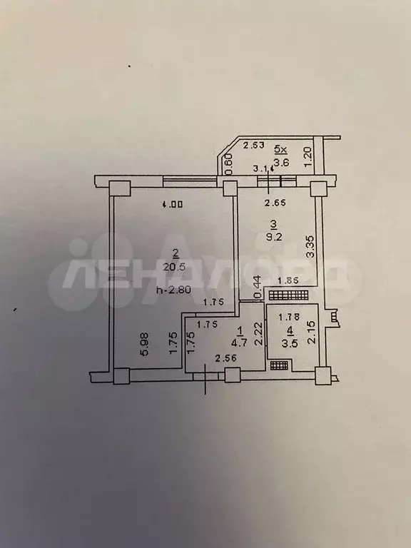1-к. квартира, 40 м, 6/16 эт. - Фото 0