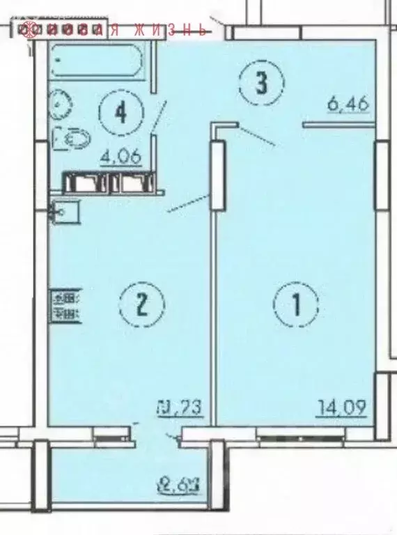 1-комнатная квартира: Самара, Южное шоссе, 7 (36 м) - Фото 2