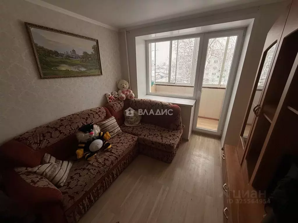 1-к кв. Владимирская область, Гусь-Хрустальный Теплицкий просп., 10 ... - Фото 2