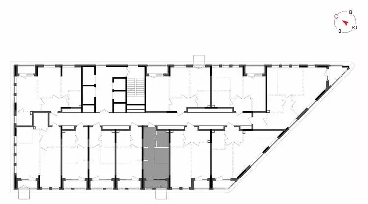 1-комнатная квартира: Казань, улица Аделя Кутуя, 181 (28.15 м) - Фото 1