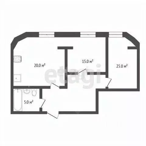 2-к кв. Дагестан, Махачкала туп. 2-й Сергокалинский, 6к2 (82.0 м) - Фото 1