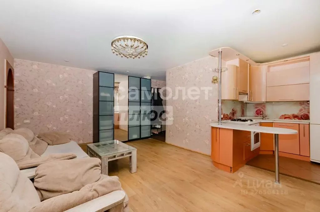 3-к кв. Челябинская область, Челябинск ул. Воровского, 60 (56.1 м) - Фото 1