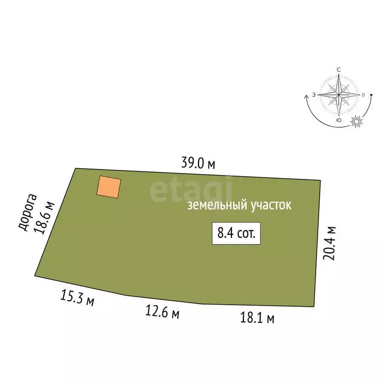 Участок в Миасс, СНТ Смородинка (9 м) - Фото 1