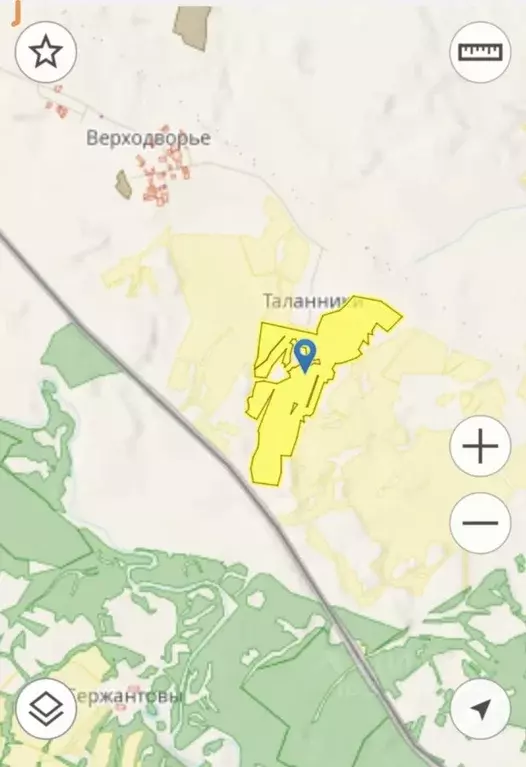 Участок в Кировская область, Юрьянский район, Верховинское с/пос, с. ... - Фото 1