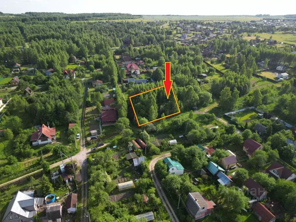 Участок в Московская область, Серпухов городской округ, Родничок СНТ ... - Фото 1