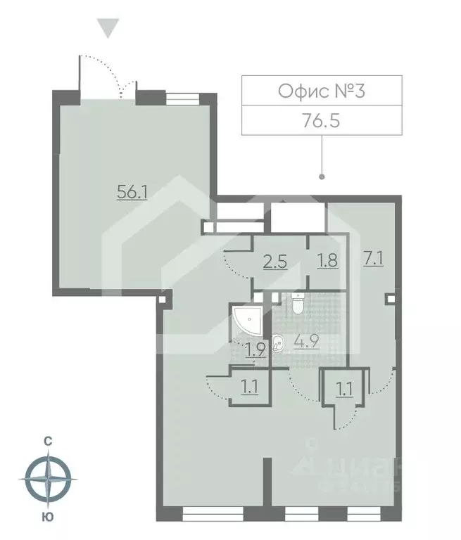 Помещение свободного назначения в Москва Производственная ул., 19Ак2 ... - Фото 2