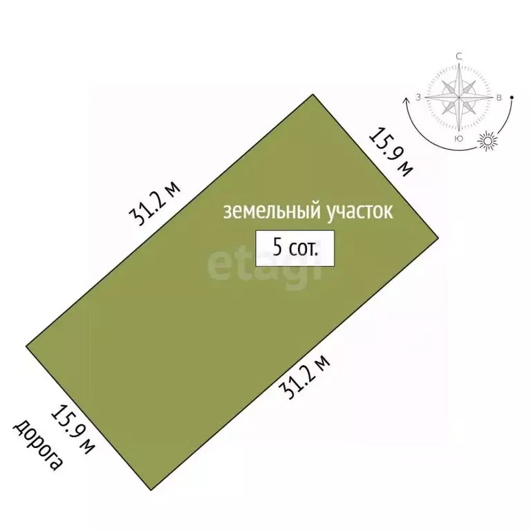 Участок в Крым, Симферопольский район, Добровское с/пос, Энергия СПК  ... - Фото 2