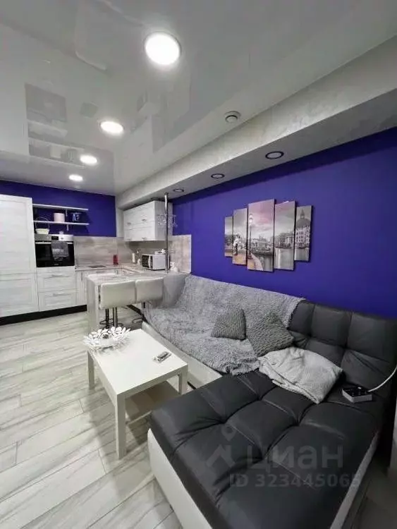 Студия Иркутская область, Иркутск Радужный мкр, 75 (31.7 м) - Фото 1