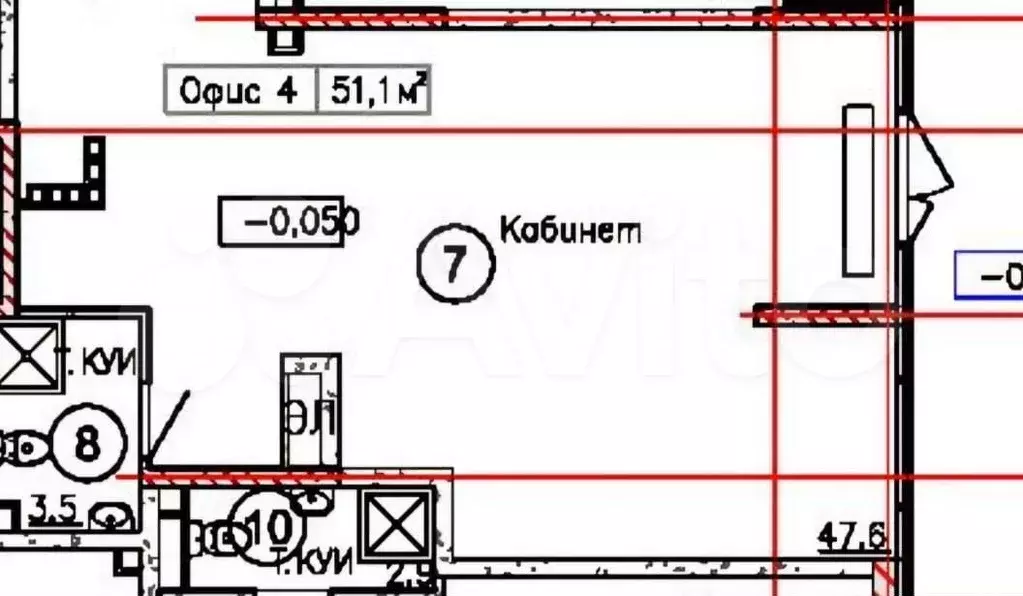 ЖК Полет/Торговое/Услуги/Бьюти 49,9 м - Фото 0