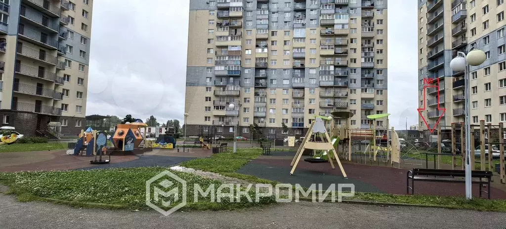 1-к. квартира, 34,2 м, 4/16 эт. - Фото 1