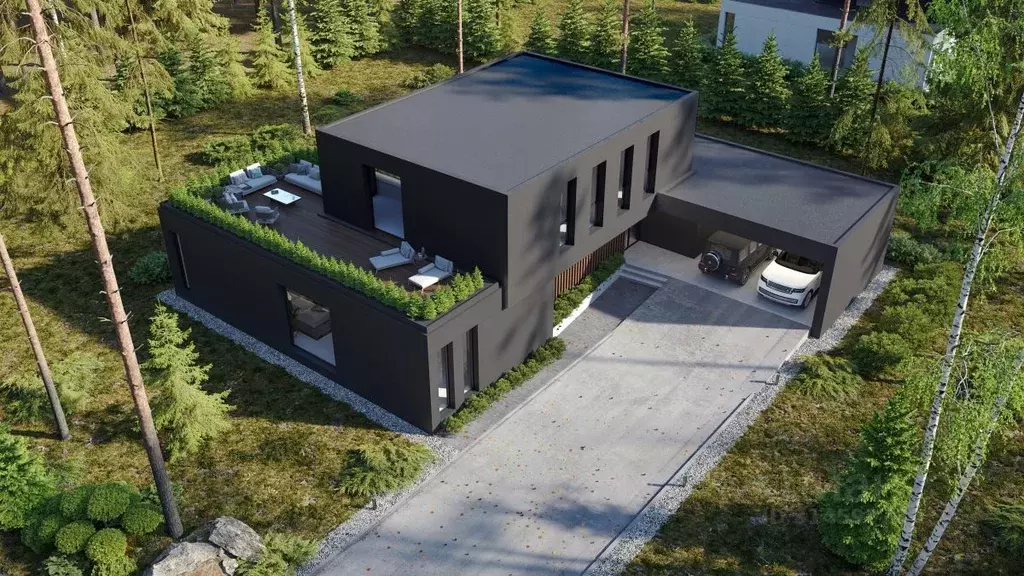 Дом в Ленинградская область, Выборгский район, Первомайское с/пос, ... - Фото 2