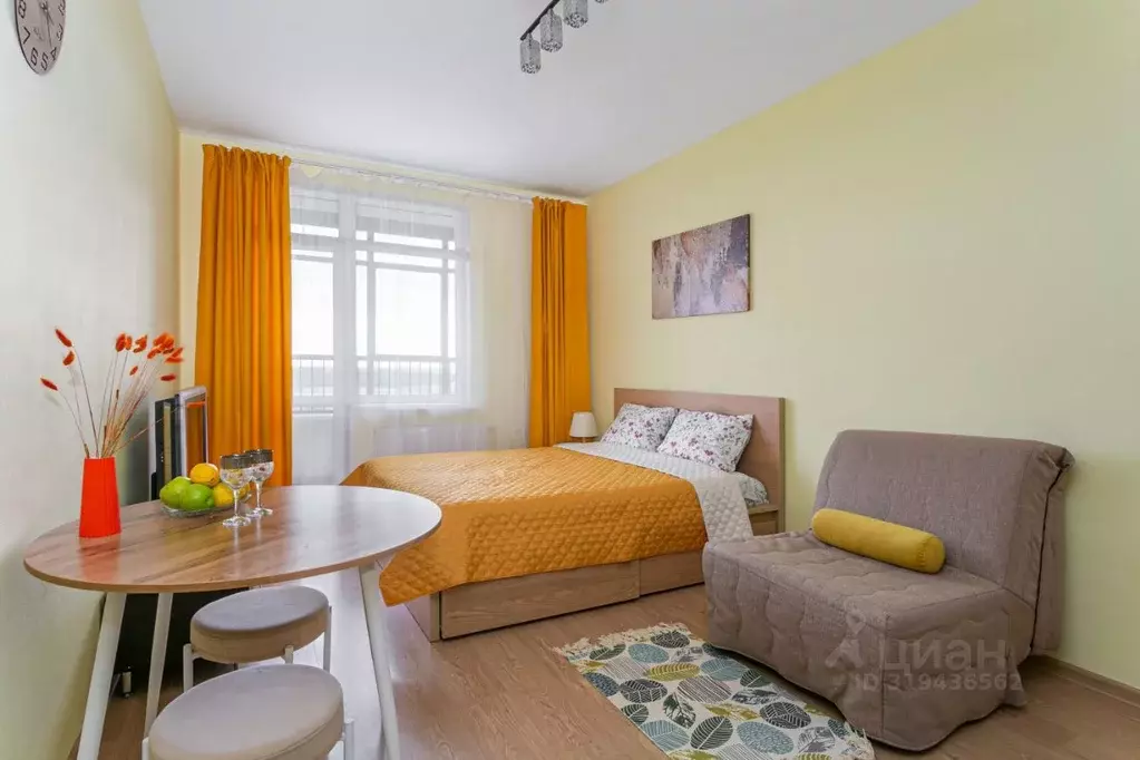 Студия Санкт-Петербург ул. Адмирала Черокова, 20 (24.0 м) - Фото 0