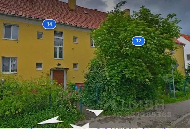 Комната Калининградская область, Калининград ул. Глинки, 14 (14.0 м) - Фото 1