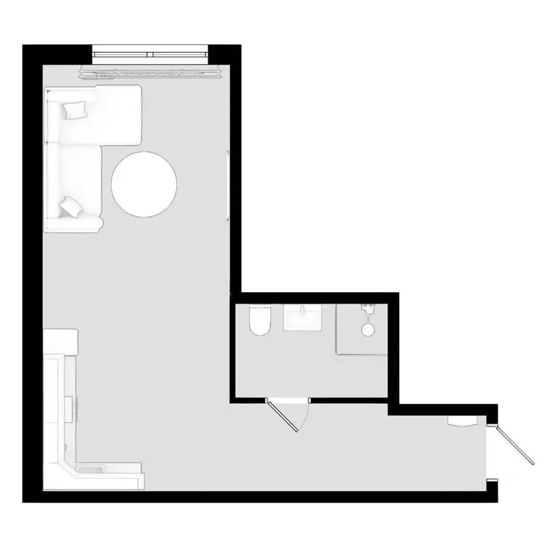 Квартира-студия: Дербент, ЖК Аль-Бейт Парк (33.16 м) - Фото 1