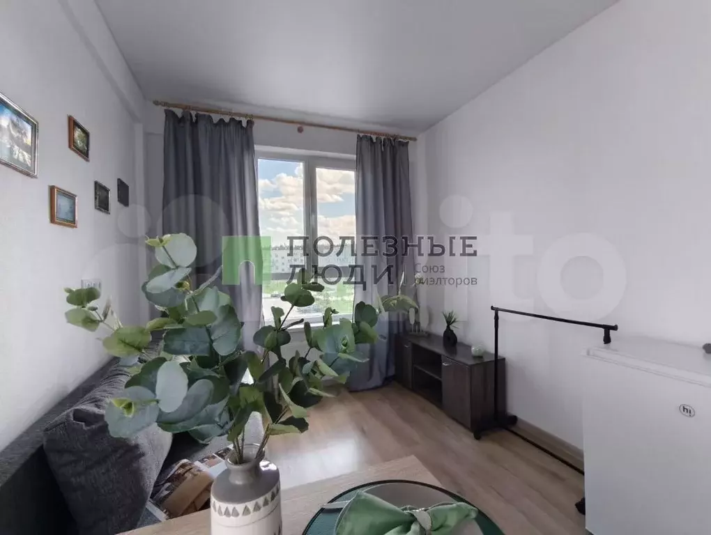 Квартира-студия, 17,3 м, 3/4 эт. - Фото 1