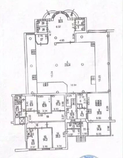 Помещение свободного назначения в Москва ул. Гастелло, 37 (472 м) - Фото 1
