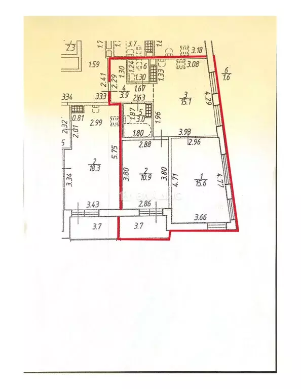 2-комнатная квартира: Мурино, улица Шувалова, 33/35 (50.1 м) - Фото 1