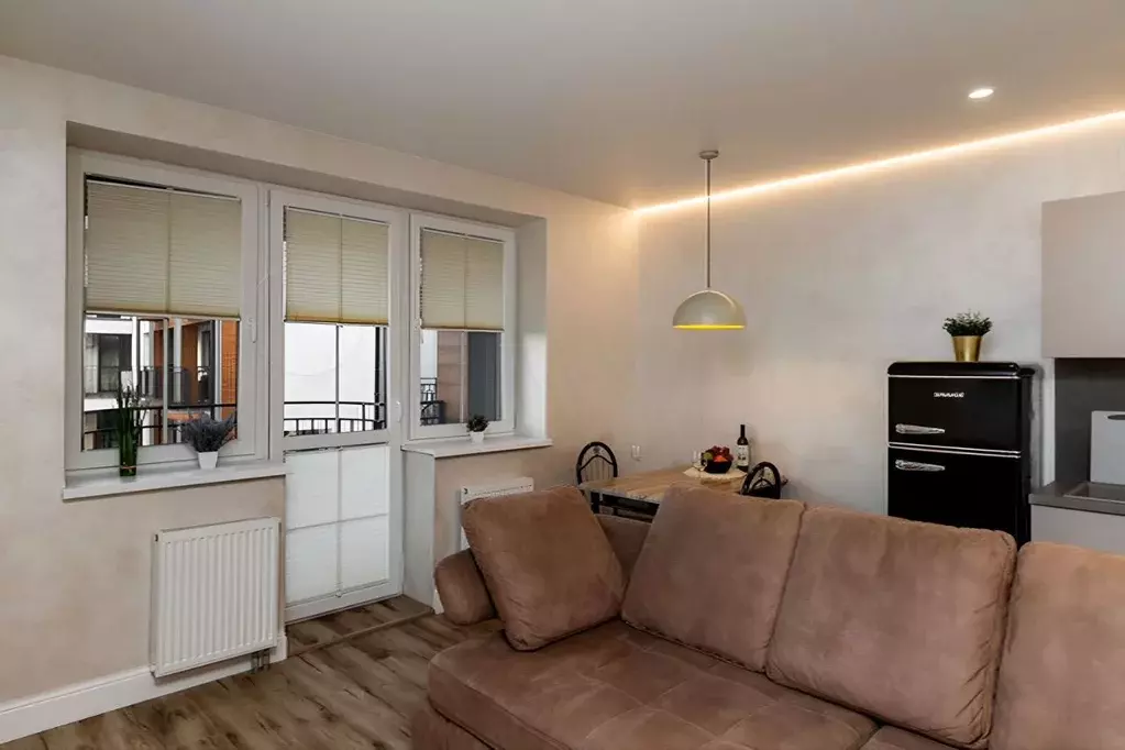 2-к кв. Калининградская область, Зеленоградск ул. Гагарина, 61 (53.0 ... - Фото 1