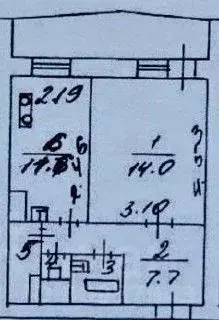 1-к кв. Санкт-Петербург просп. Просвещения, 39К2 (38.5 м) - Фото 2