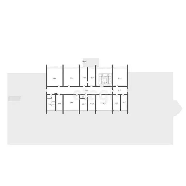 Офис (6398.8 м) - Фото 1