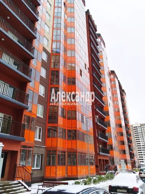 1-к кв. Ленинградская область, Мурино Всеволожский район, ул. Шоссе в ... - Фото 1