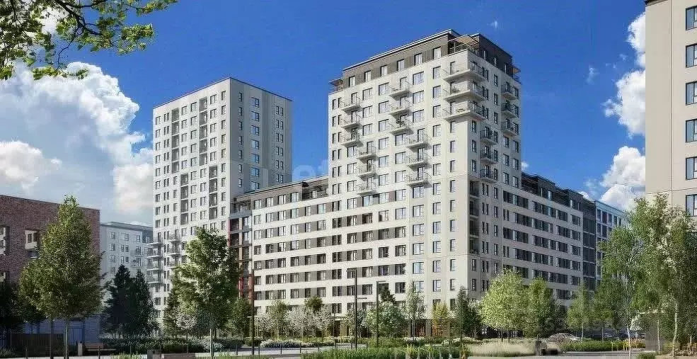 1-к кв. Свердловская область, Екатеринбург ул. Пехотинцев, 2Д (40.6 м) - Фото 1