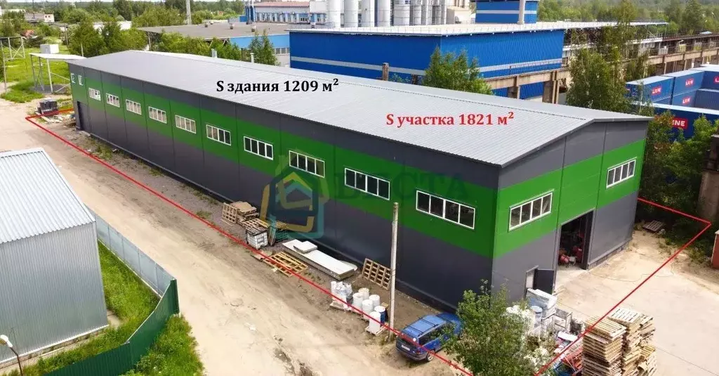 Производственное помещение в Ленинградская область, Кировск Набережная ... - Фото 2