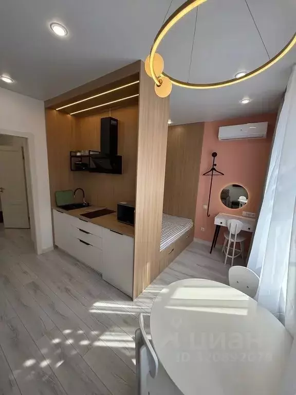 Студия Тюменская область, Тюмень ул. Фармана Салманова, 17 (26.0 м) - Фото 2