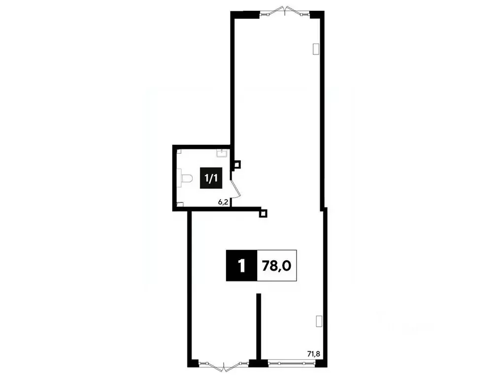 Помещение свободного назначения в Краснодарский край, Краснодар ... - Фото 1