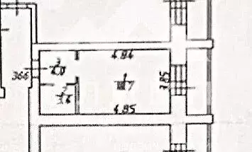 Студия Вологодская область, Вологда ул. Гагарина, 70 (26.1 м) - Фото 2