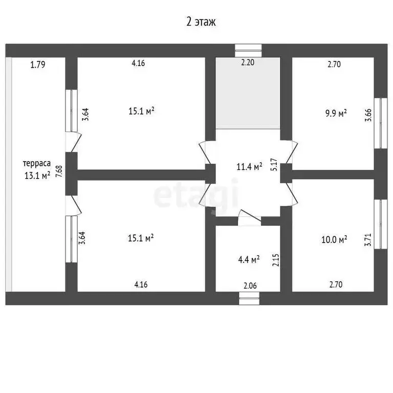 Дом в Мирное, Тенистая улица (181.5 м) - Фото 1