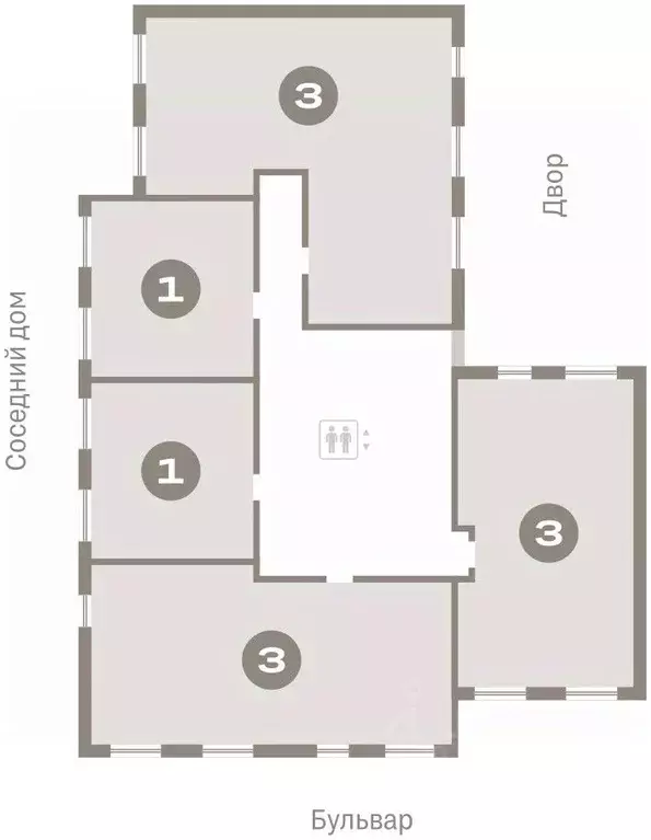 1-к кв. Новосибирская область, Новосибирский район, Краснообск рп, 3-й ... - Фото 2