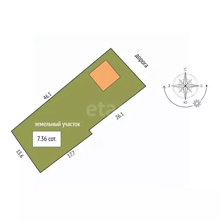 Таунхаус в Краснодарский край, Анапа муниципальный округ, с. Супсех ... - Фото 1