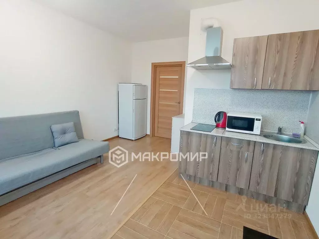 Студия Ленинградская область, Всеволожский район, пос. Бугры бул. ... - Фото 1