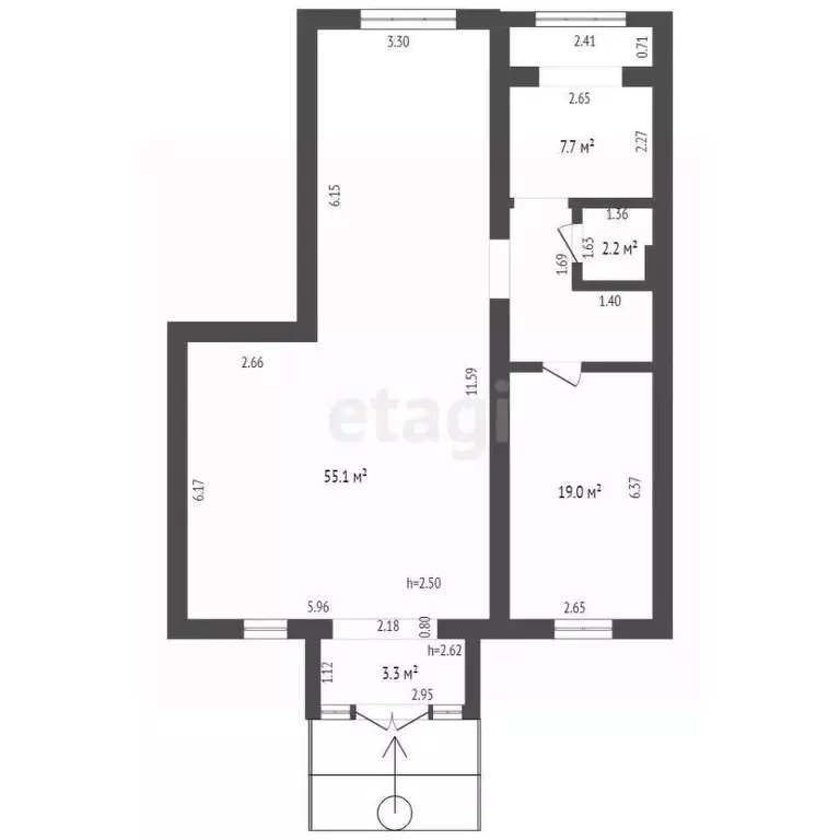 Помещение свободного назначения в Башкортостан, Стерлитамак ул. ... - Фото 2