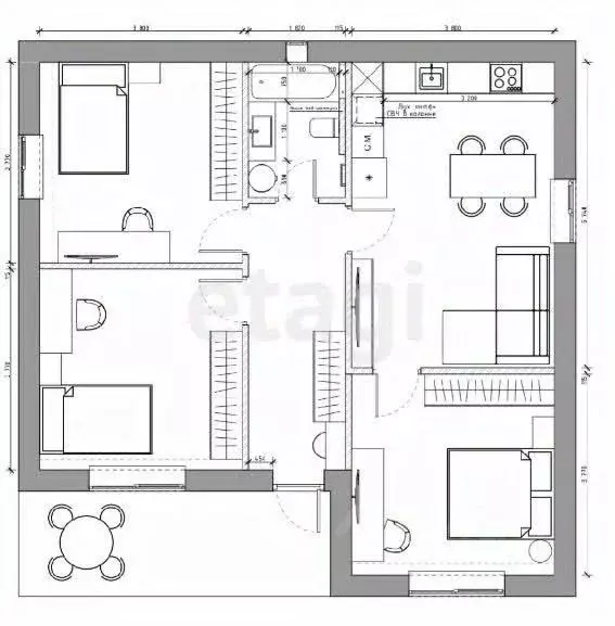 Дом в Тульская область, Тула городской округ, д. Струково ул. ... - Фото 2