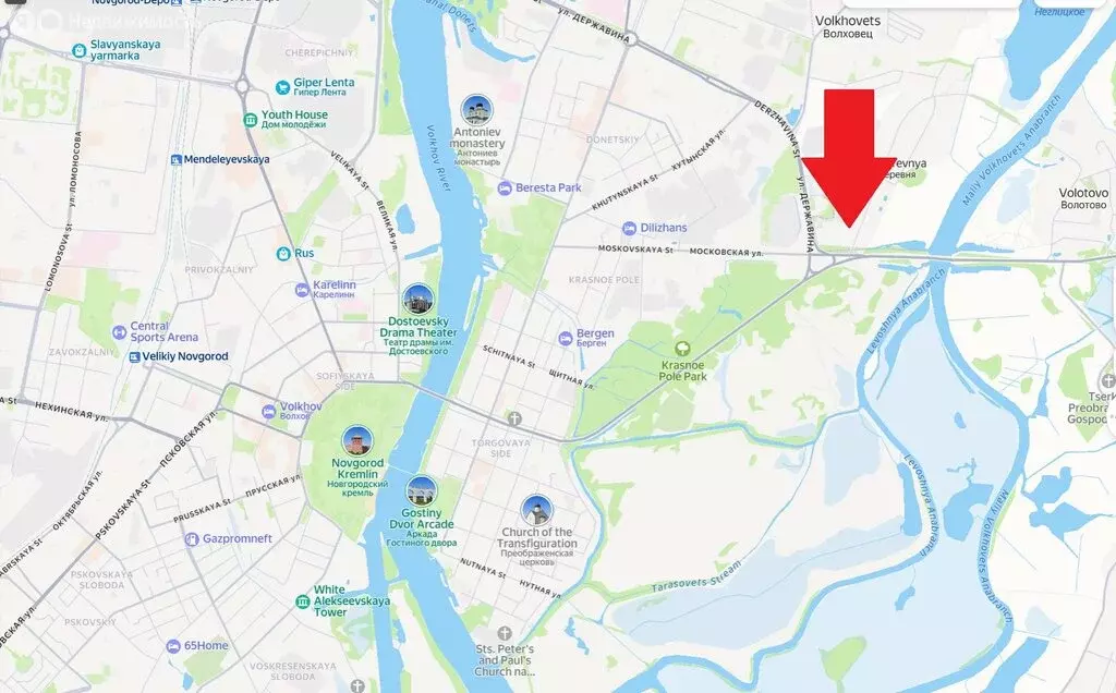 Участок в Новая Деревня, Пригородный переулок, 7Б (25 м) - Фото 0