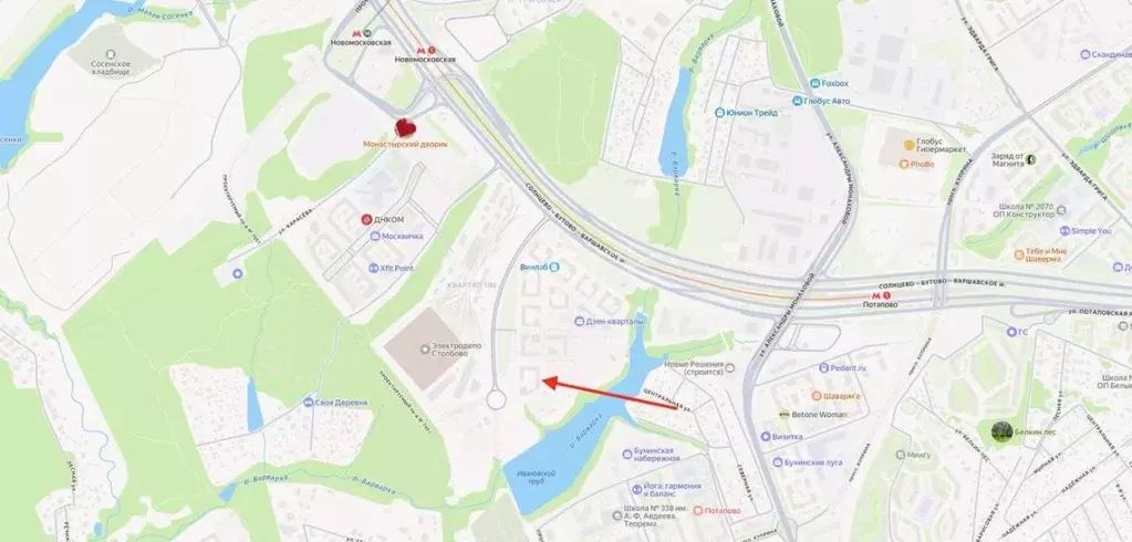 Помещение свободного назначения в Москва № 160 кв-л, 1Вк8 (24 м) - Фото 2