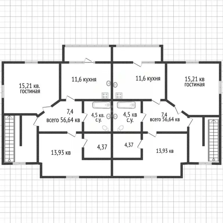 Офис в Белгородская область, Белгородский район, Дубовское с/пос, с. ... - Фото 2