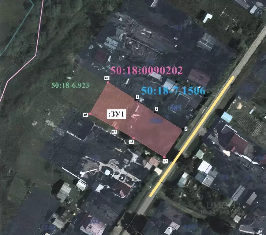 Участок в Московская область, Можайский муниципальный округ, д. ... - Фото 2