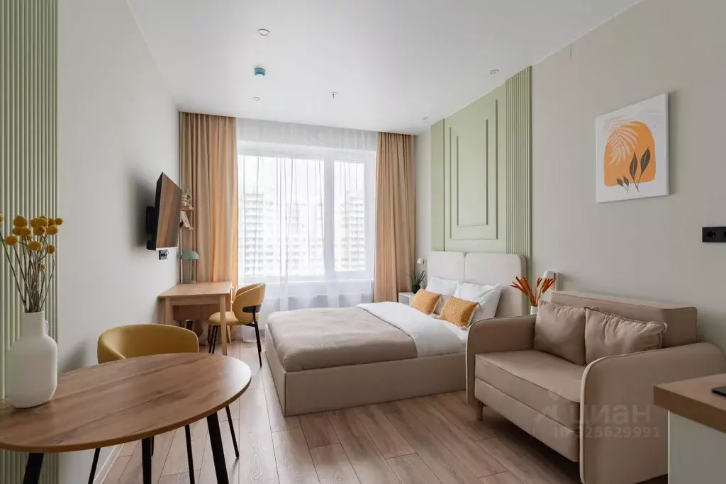 Студия Санкт-Петербург просп. Энергетиков, 8к2 (28.0 м) - Фото 1