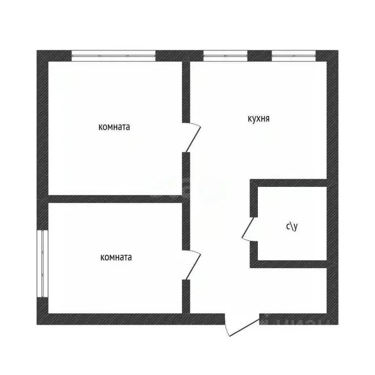 2-к кв. Приморский край, Владивосток ул. Вострецова, 1 (39.9 м) - Фото 1