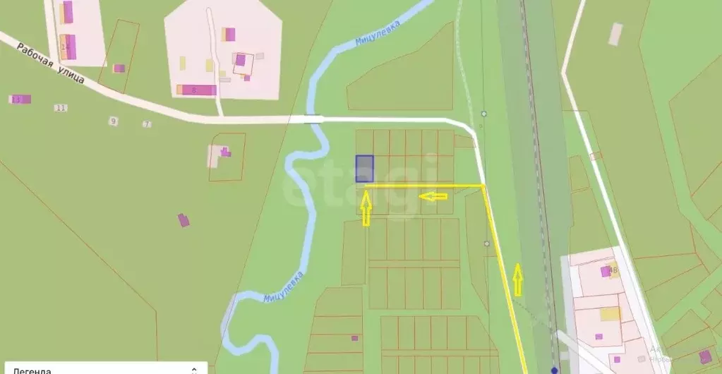 Участок в Сахалинская область, Анивский городской округ, с. Мицулевка  ... - Фото 2