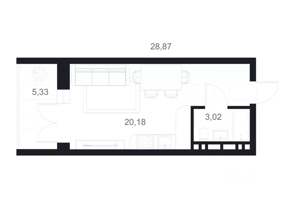 Студия Дагестан, Каспийск ул. М. Халилова, 1А (28.87 м) - Фото 1