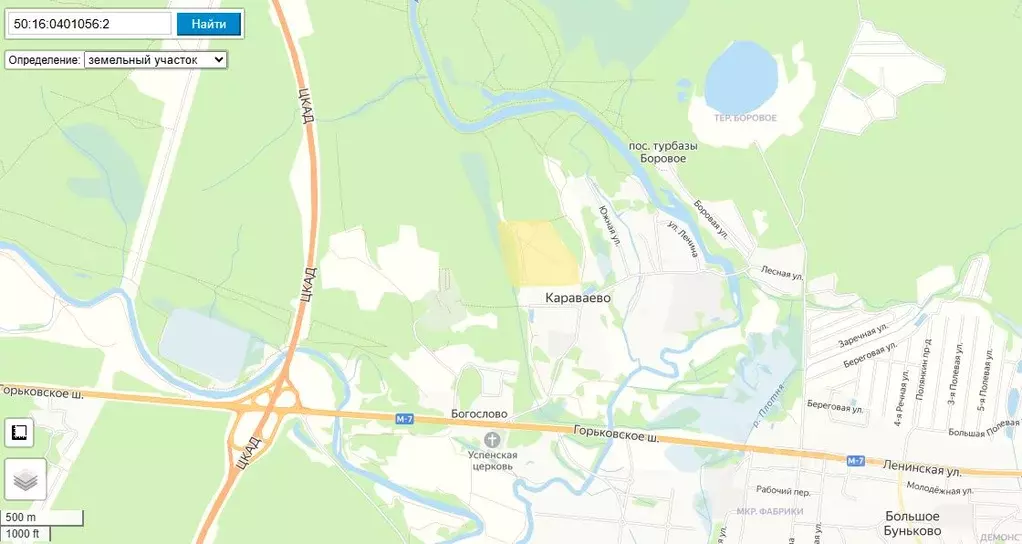 Участок в Московская область, Богородский городской округ, д. ... - Фото 1