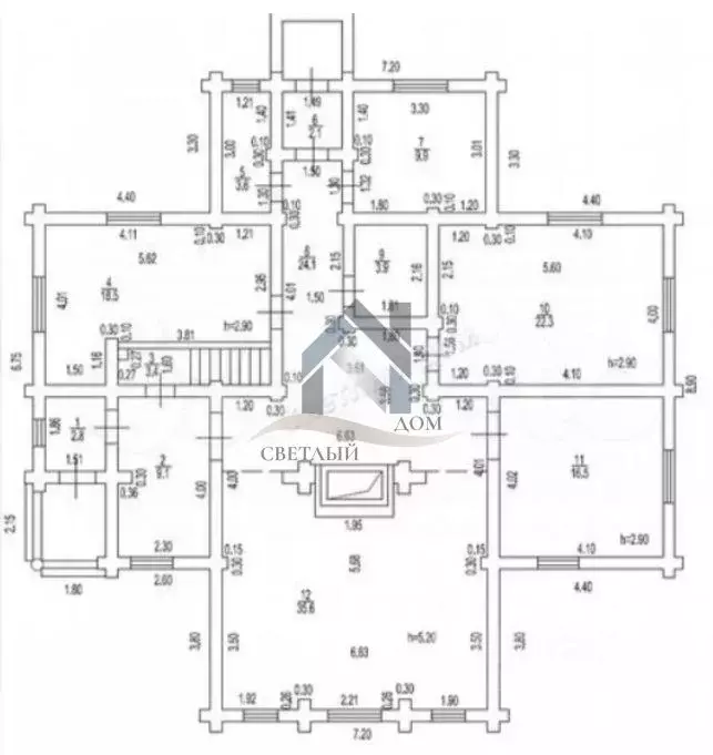 Дом в Алтайский край, Барнаул ул. Пенаты, 42 (410 м) - Фото 2