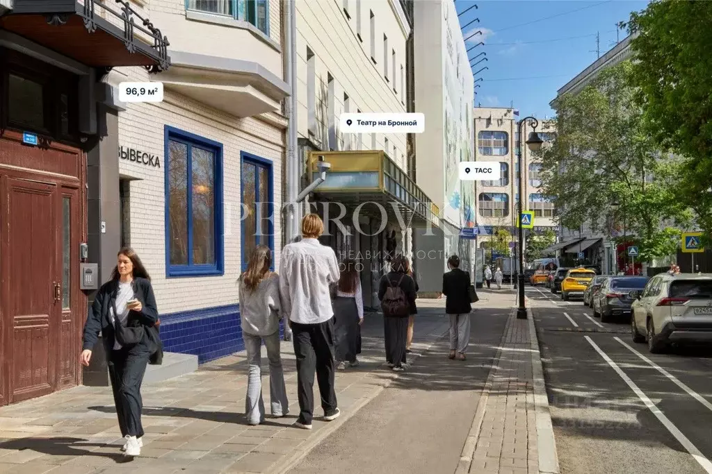 Помещение свободного назначения в Москва Малая Бронная ул., 4 (97 м) - Фото 2